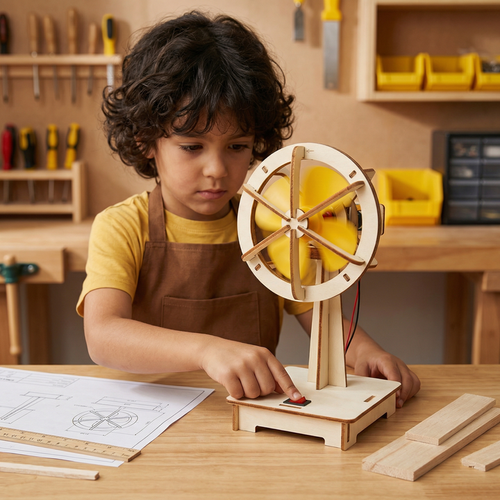 Wooden STEM Building Kit for Kids Ages 8+, Choose from 8 Models 2