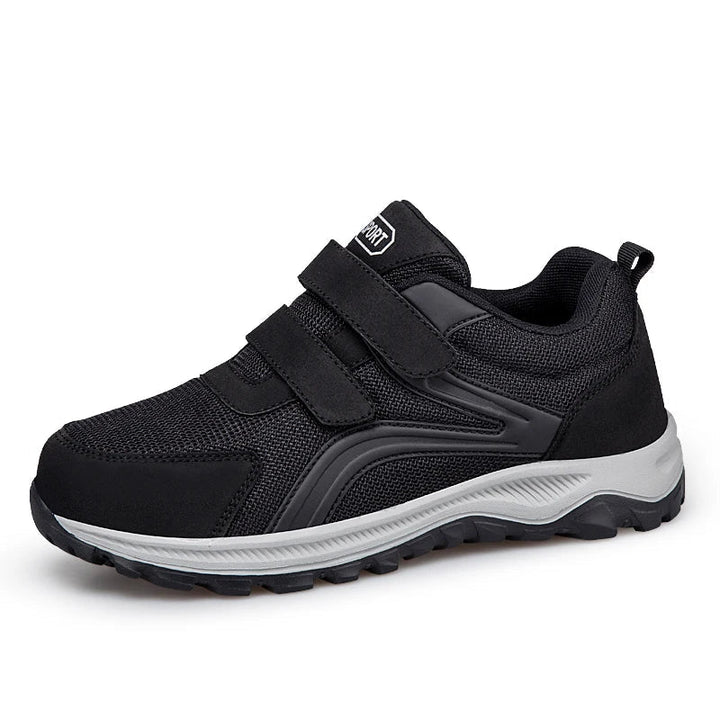 Men's Orthopedic Walking Shoes with Double Hook-and-Loop Straps and Wide Fit 15