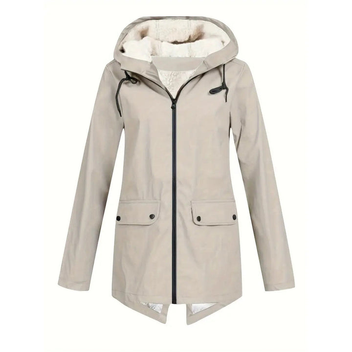Waterproof Women's Jacket – Fleece Lined – With Hood 11