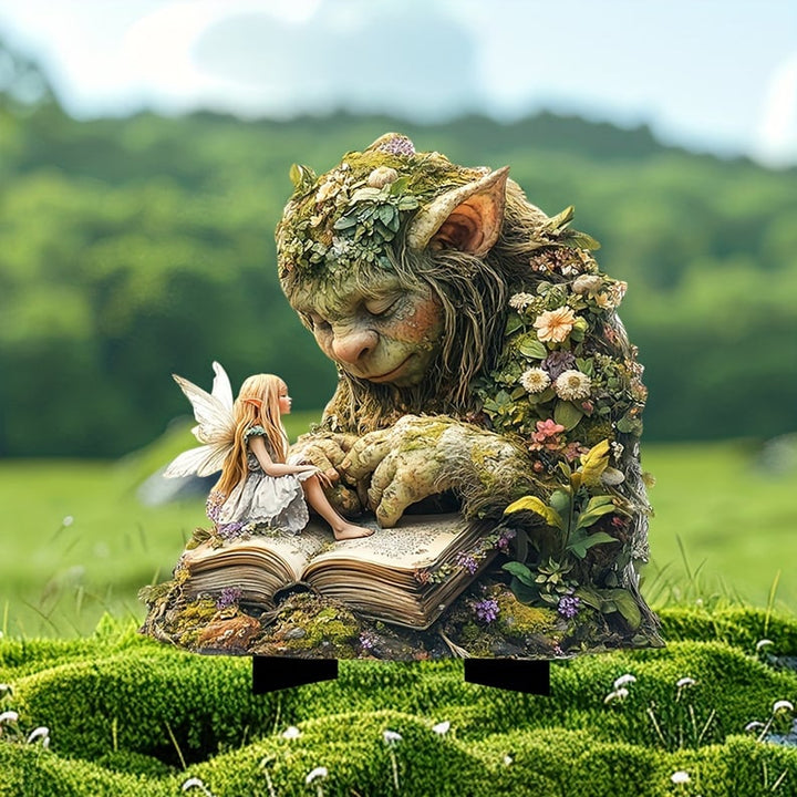Fairy-Tale Acrylic Garden Stake - Weatherproof Plant Decoration for Outdoors 2