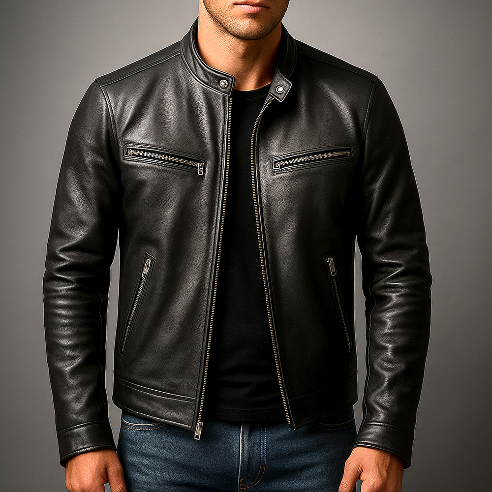 Vintage Leather Jacket for Men – Timeless Style, Premium Craftsmanship 2