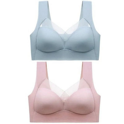Strapless Seamless Comfort Bra with Breathable Stretch Fabric and Wide Back Band 23