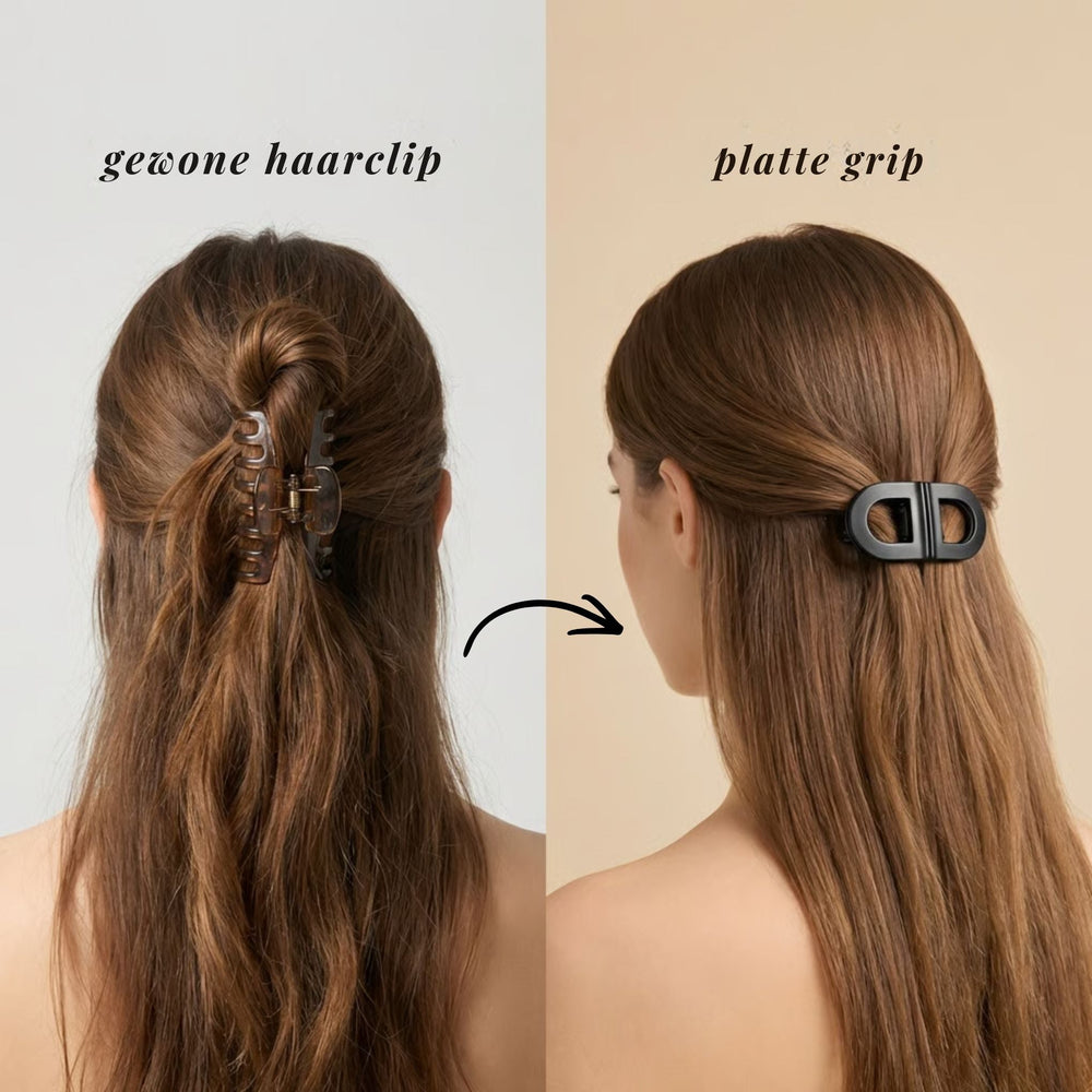 Flat Grip Magnetic Hair Clip - Comfortable No-Bump Hold 2