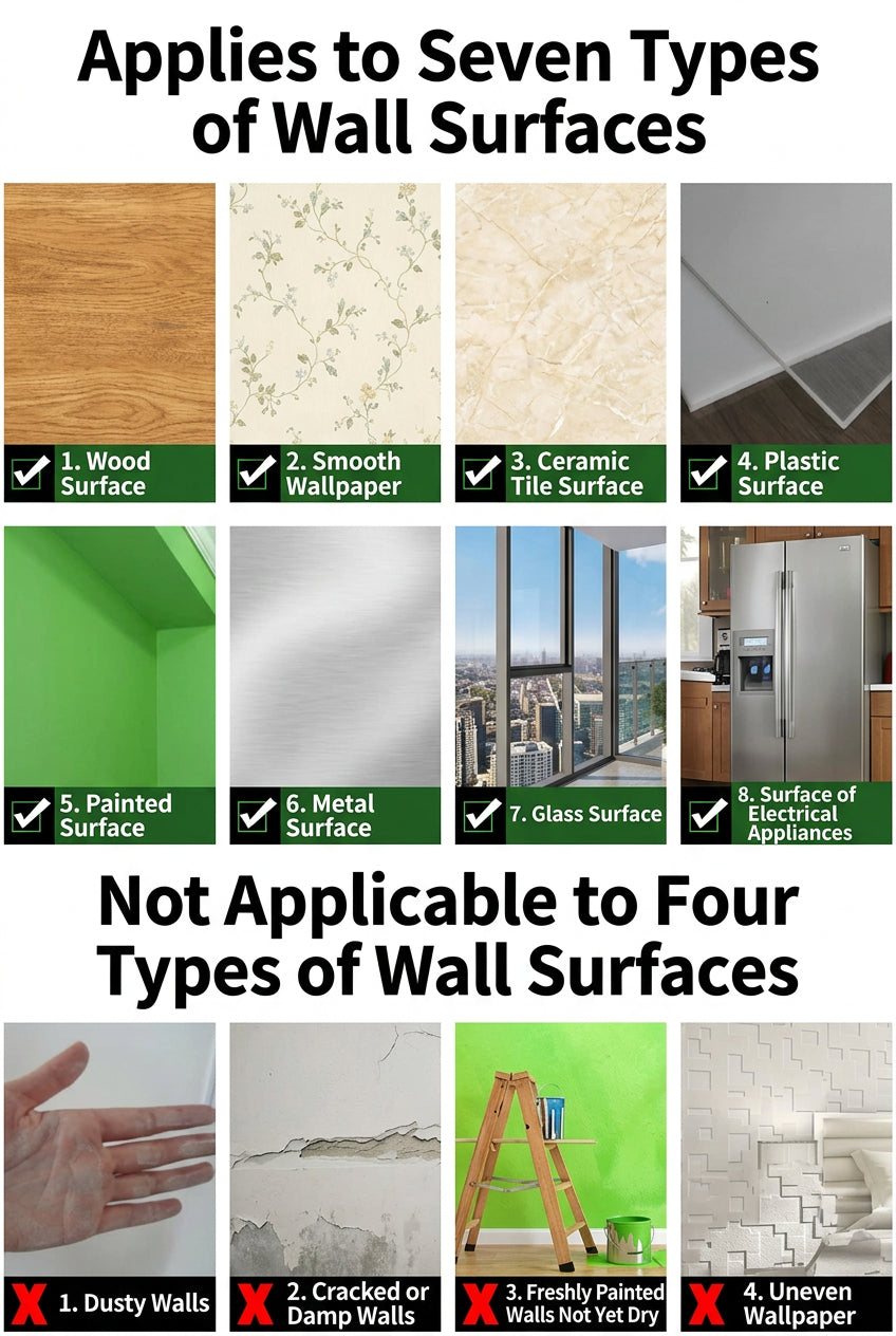 Self-Adhesive Flexible Shatterproof Wall Mirror, Cuttable PET Mirror Film 5