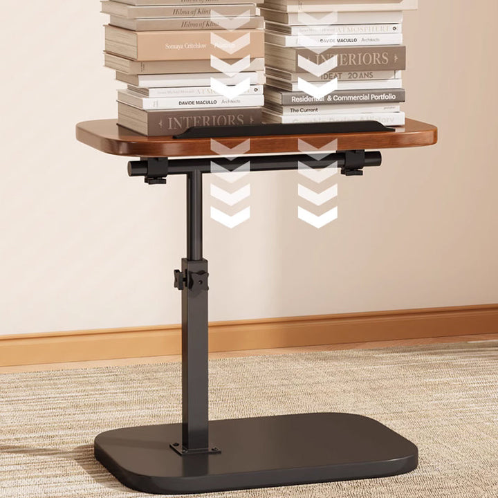 Height-Adjustable Rolling Laptop Desk with 360° Swivel Top, 45–80 cm, 30 kg Capacity 9