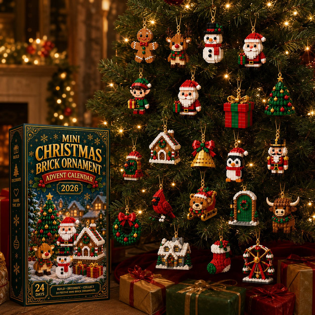 Christmas Advent Calendar with 24 Buildable Mini Figures 5
