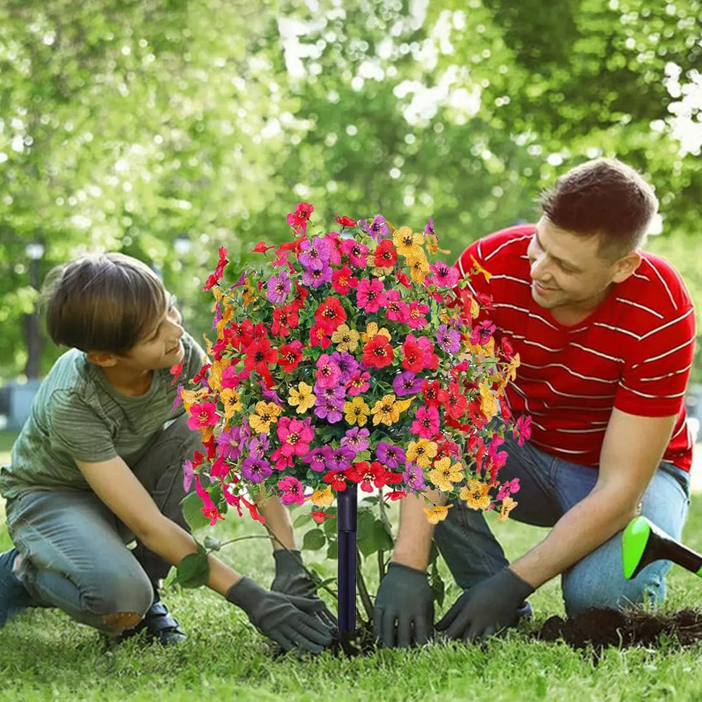 Low-Maintenance Artificial Garden Flowers 2