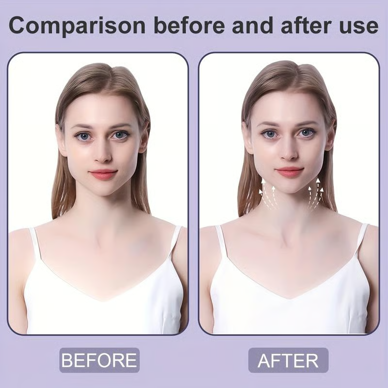 Instant Neckline Lift Tape - Invisible, Pain-Free Sculpting 4
