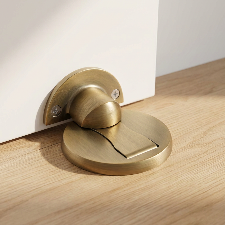 Magnetic Door Stopper with Hidden Mounting Bracket 7