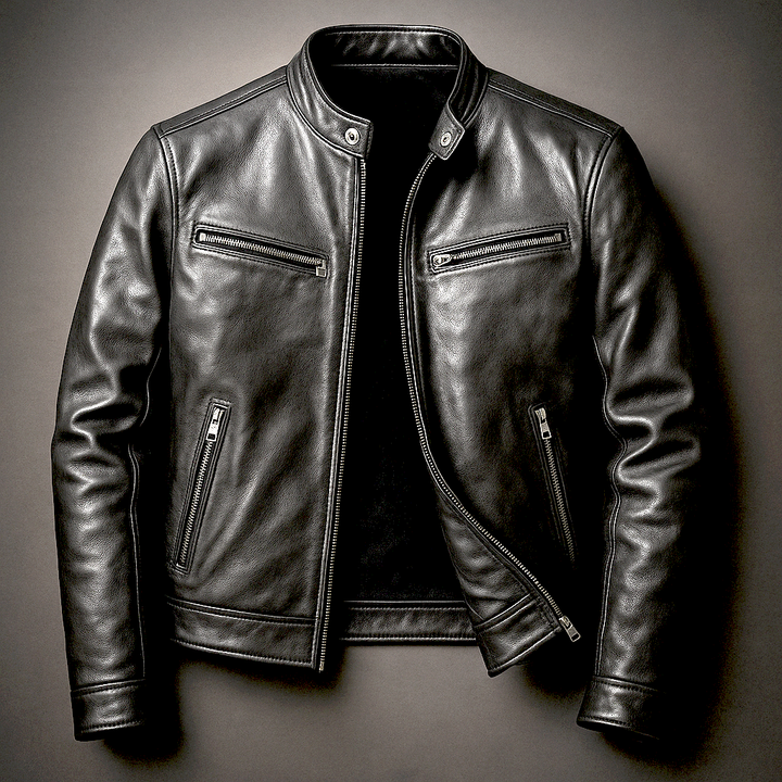 Vintage Leather Jacket for Men – Timeless Style, Premium Craftsmanship 5