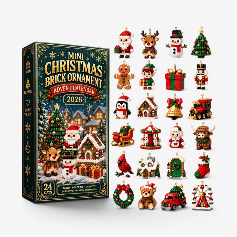 Christmas Advent Calendar with 24 Buildable Mini Figures 1