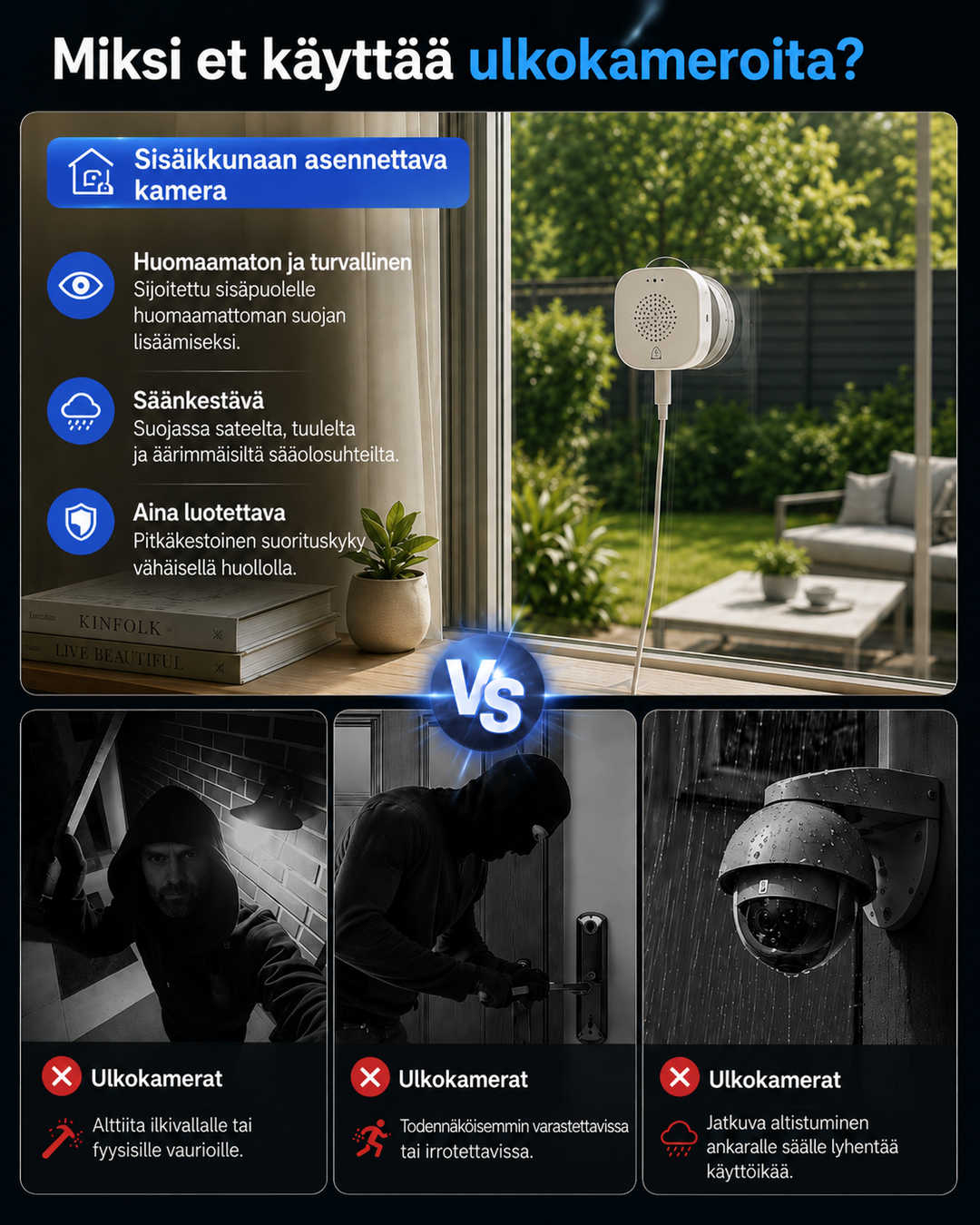 Window Watch Security Camera - Turn Any Window Into a Security Cam 9