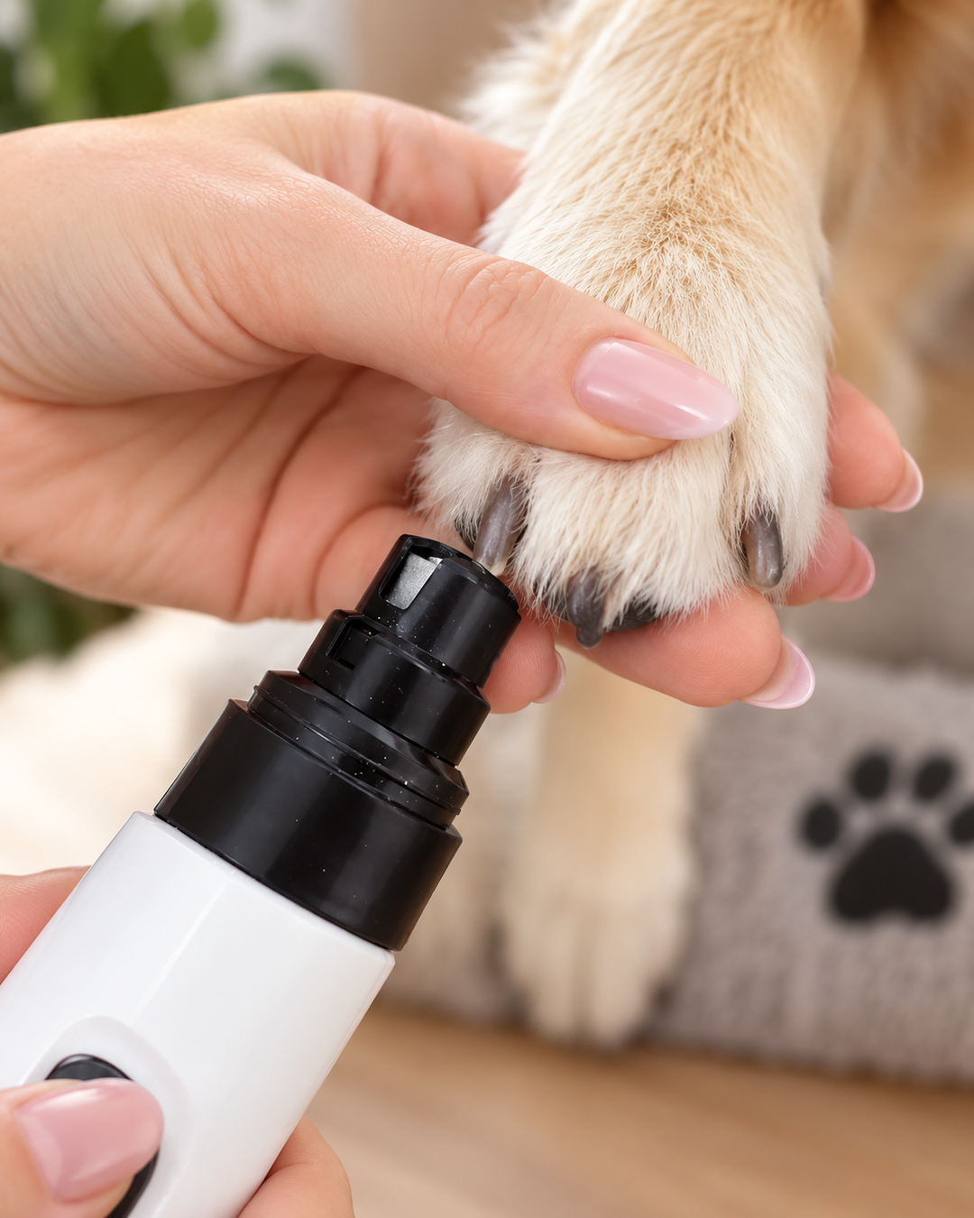 Quiet Pet Nail Grinder with 3 Diamond Grinding Heads 7