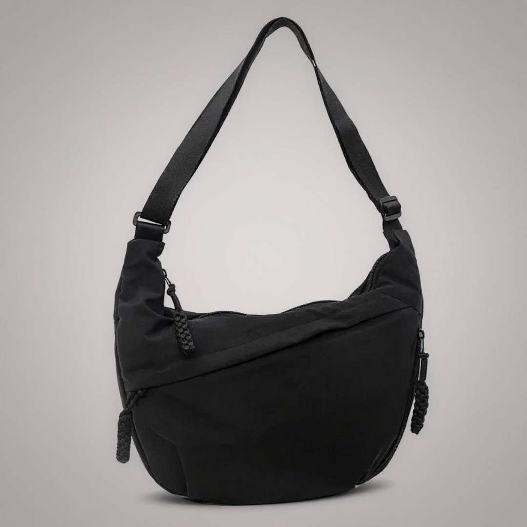 Crescent Shoulder Bag – Sustainable Nylon with Adjustable Strap 3