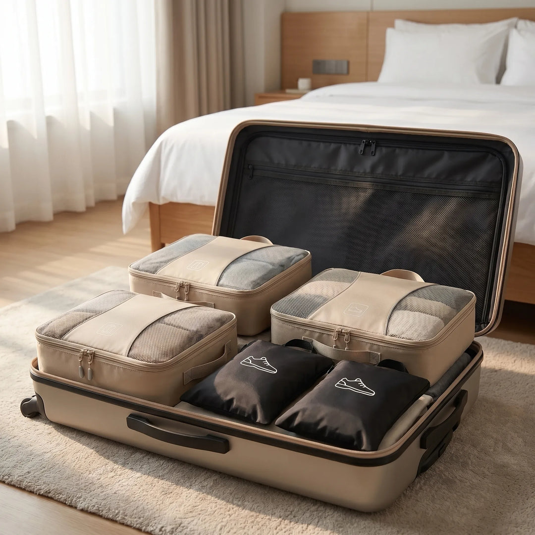 9 piece Luggage Packing Cube Set - Voyaza