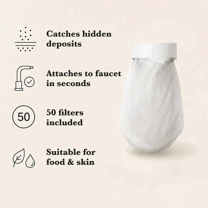 Slip-On Faucet Filter Covers - Pack of 50 with 10 Bands 5