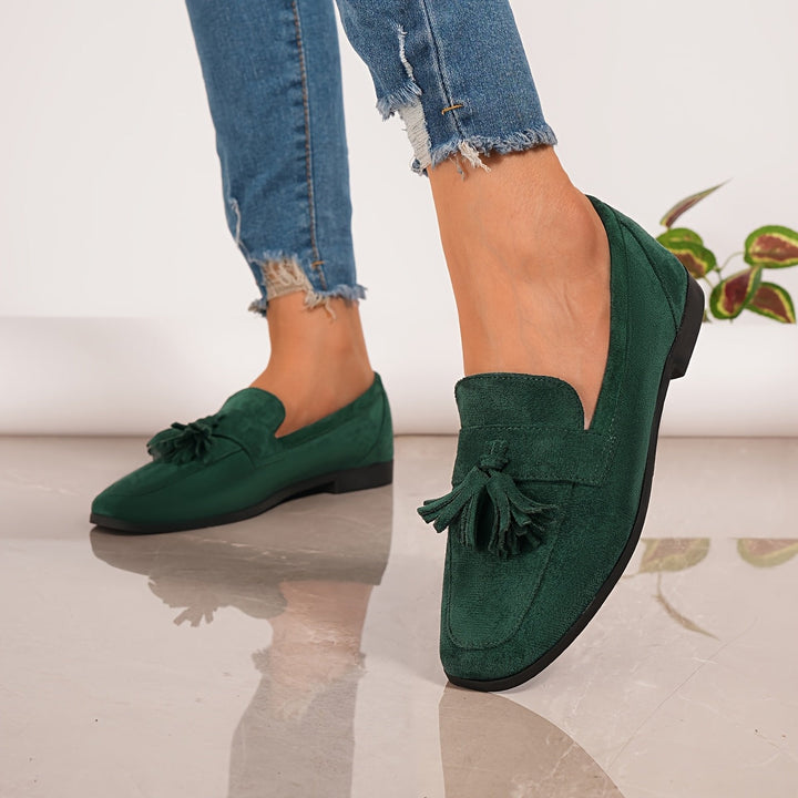 Women's Minimalist Casual Shoes with Faux Suede Finish 2