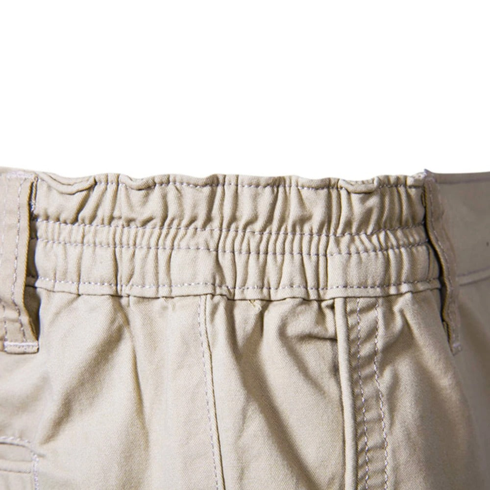Classic Casual Shorts with Stretch Waistband 4