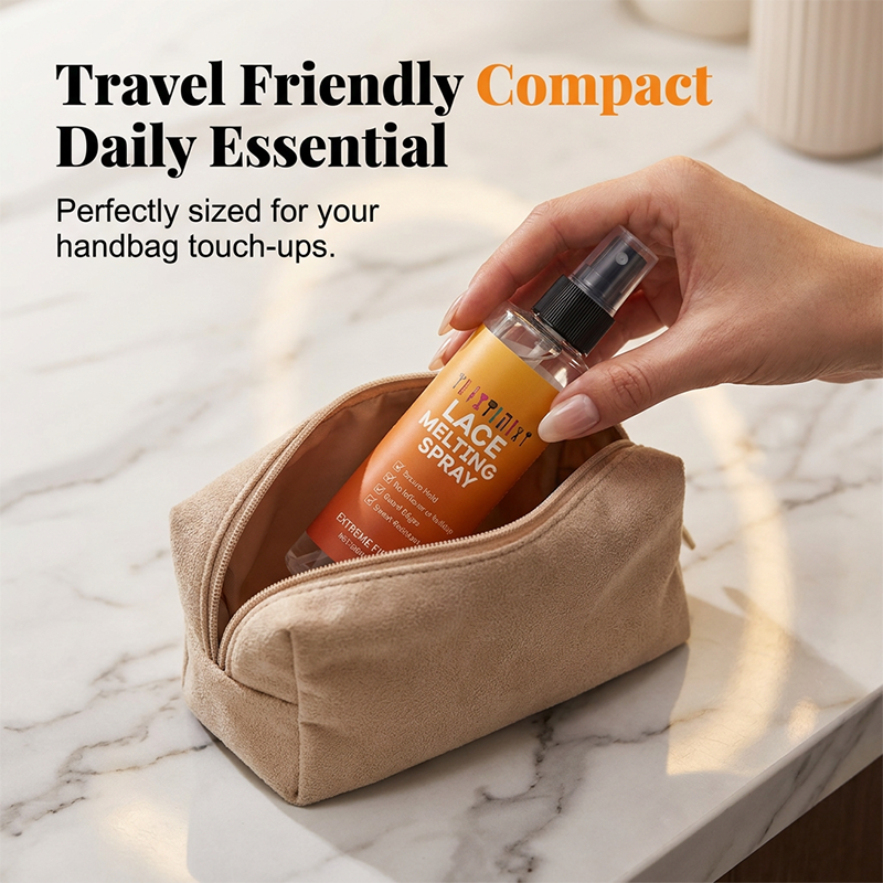 Lace Melt Spray — Featherlight All-Day Hold for Wig Confidence 8