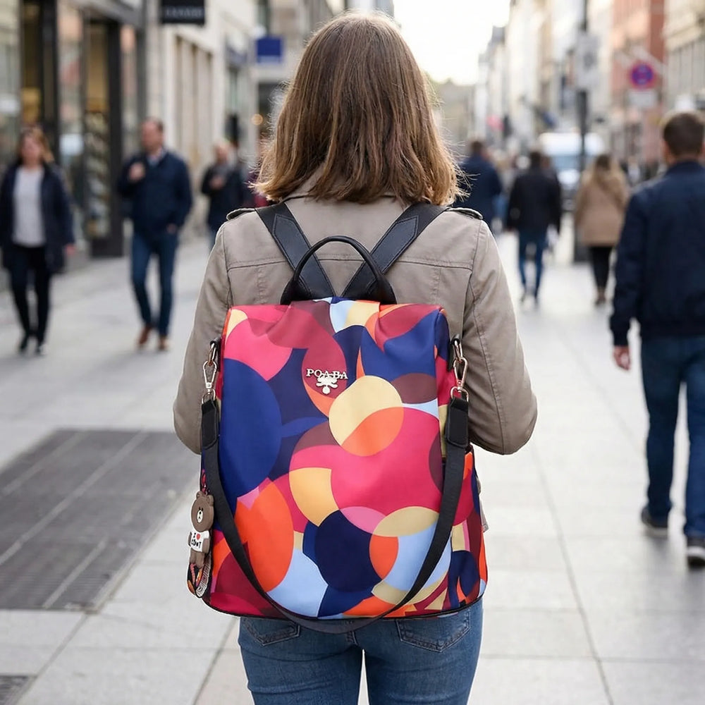 Abstract Pattern Backpack - Lumiva