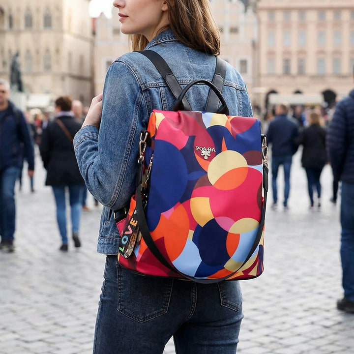 Abstract Pattern Backpack - Lumiva