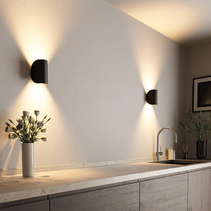 Adjustable Up-Down LED Wall Light, Warm Ambient Modern Sconce 1
