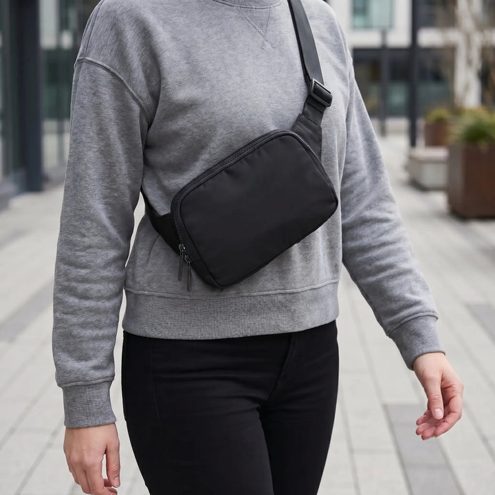 Compact Adjustable Strap Bum Bag - Waistrap