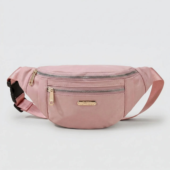 Compact Three-Zip Crossbody Bum Bag - Slingvara