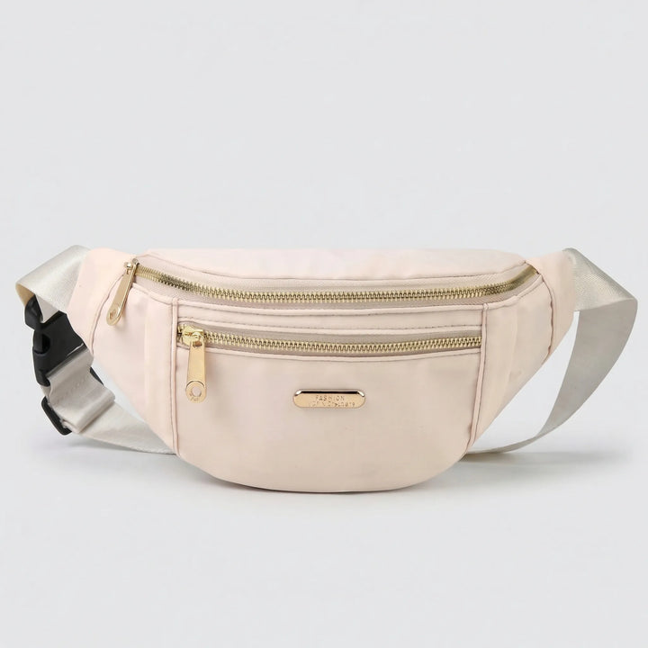 Compact Three-Zip Crossbody Bum Bag - Slingvara