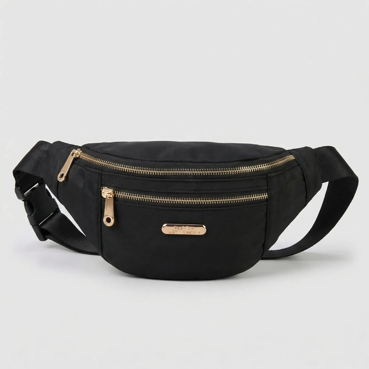 Compact Three-Zip Crossbody Bum Bag - Slingvara