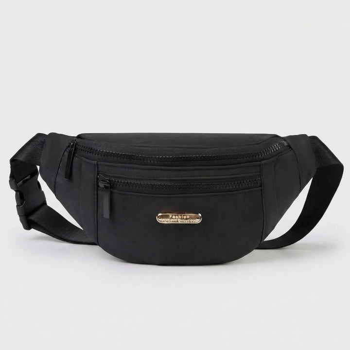 Compact Three-Zip Crossbody Bum Bag - Slingvara
