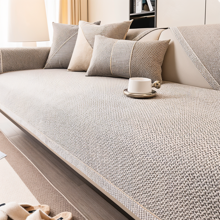 Non-Slip Stretch Couch Cover Protector for Sofas 5