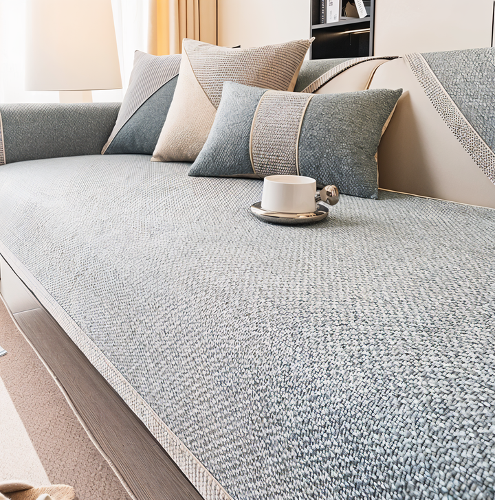 Non-Slip Stretch Couch Cover Protector for Sofas 6