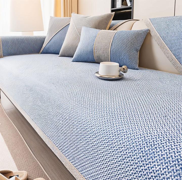 Non-Slip Stretch Couch Cover Protector for Sofas 7