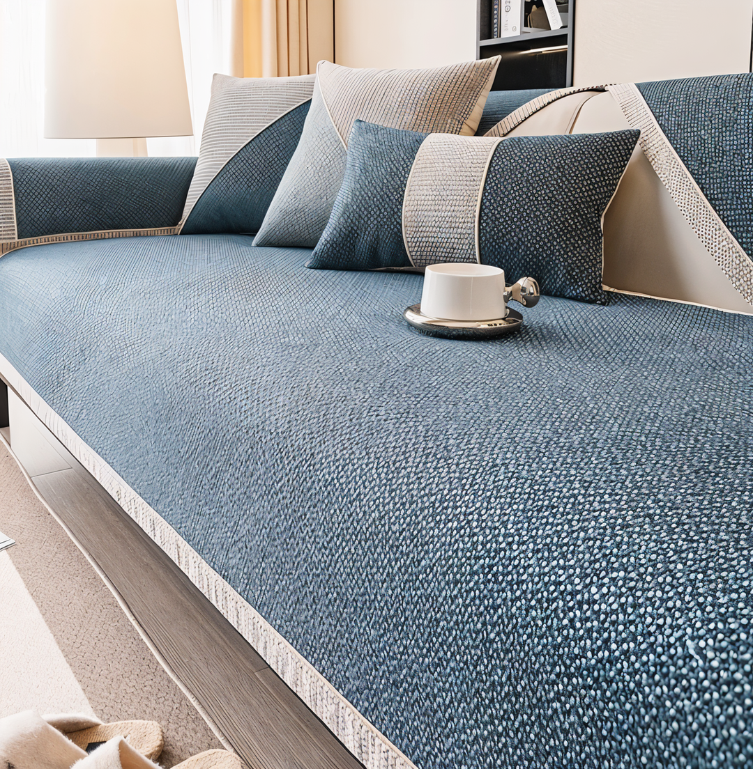 Non-Slip Stretch Couch Cover Protector for Sofas 8