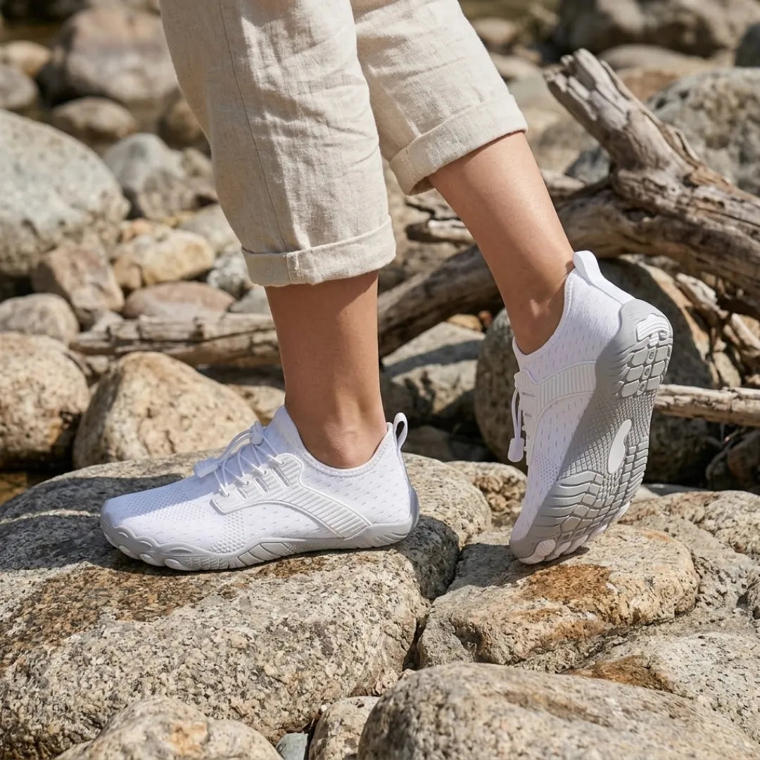 Women's Wide Toe Box Barefoot Sneakers with Flexible Sole 2