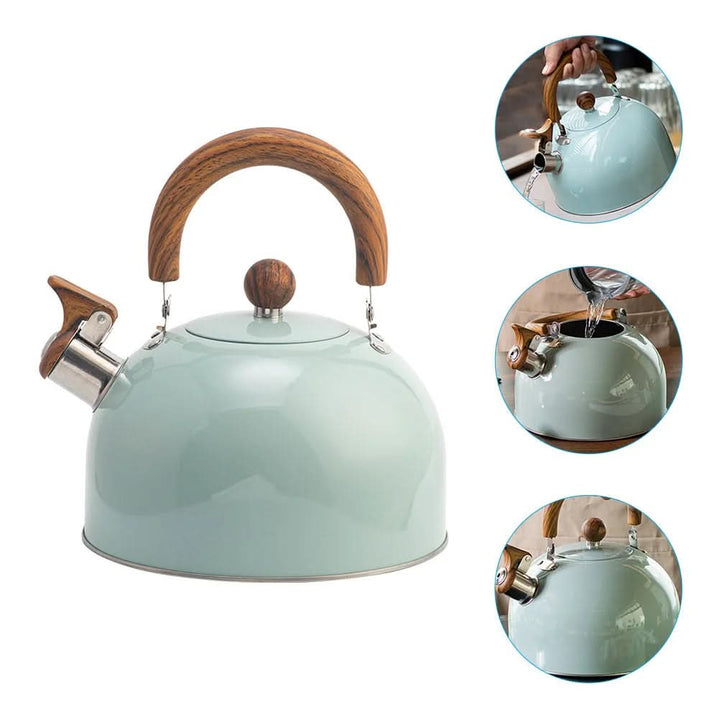 Stainless Steel Whistling Kettle 2.5L for Induction, Gas and Ceramic Cooktops 5