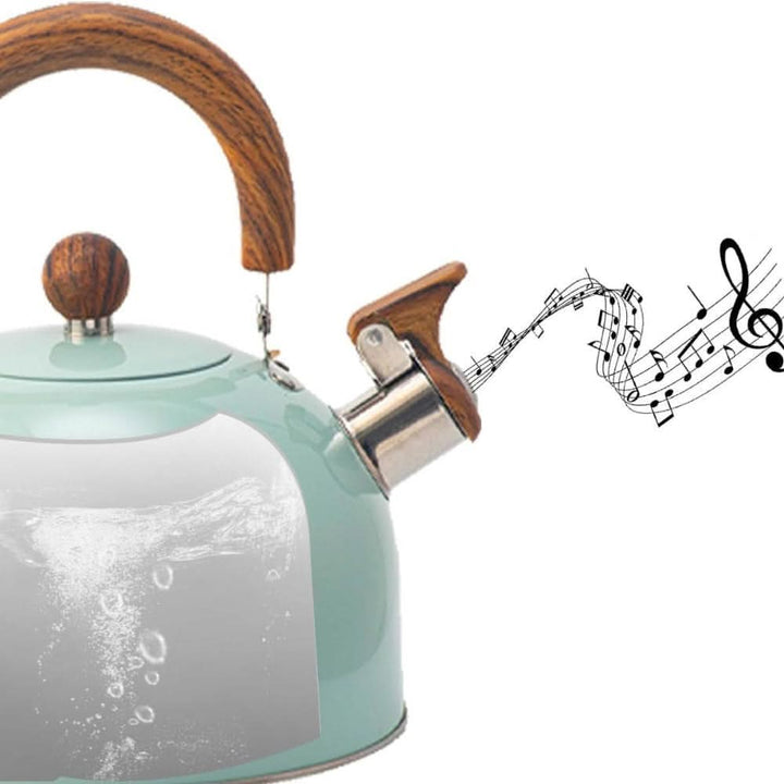 Stainless Steel Whistling Kettle 2.5L for Induction, Gas and Ceramic Cooktops 6