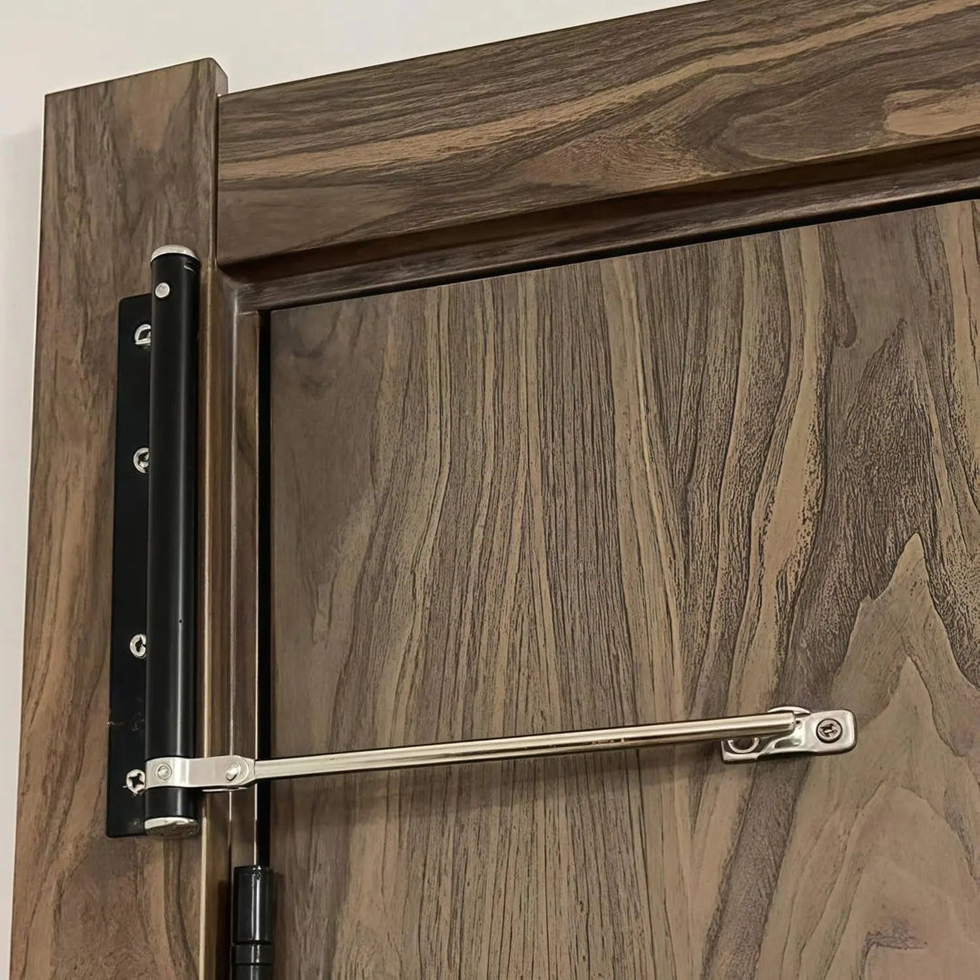 Spring Door Closer for Interior Doors – 4 Adjustable Settings, Stainless Steel 3