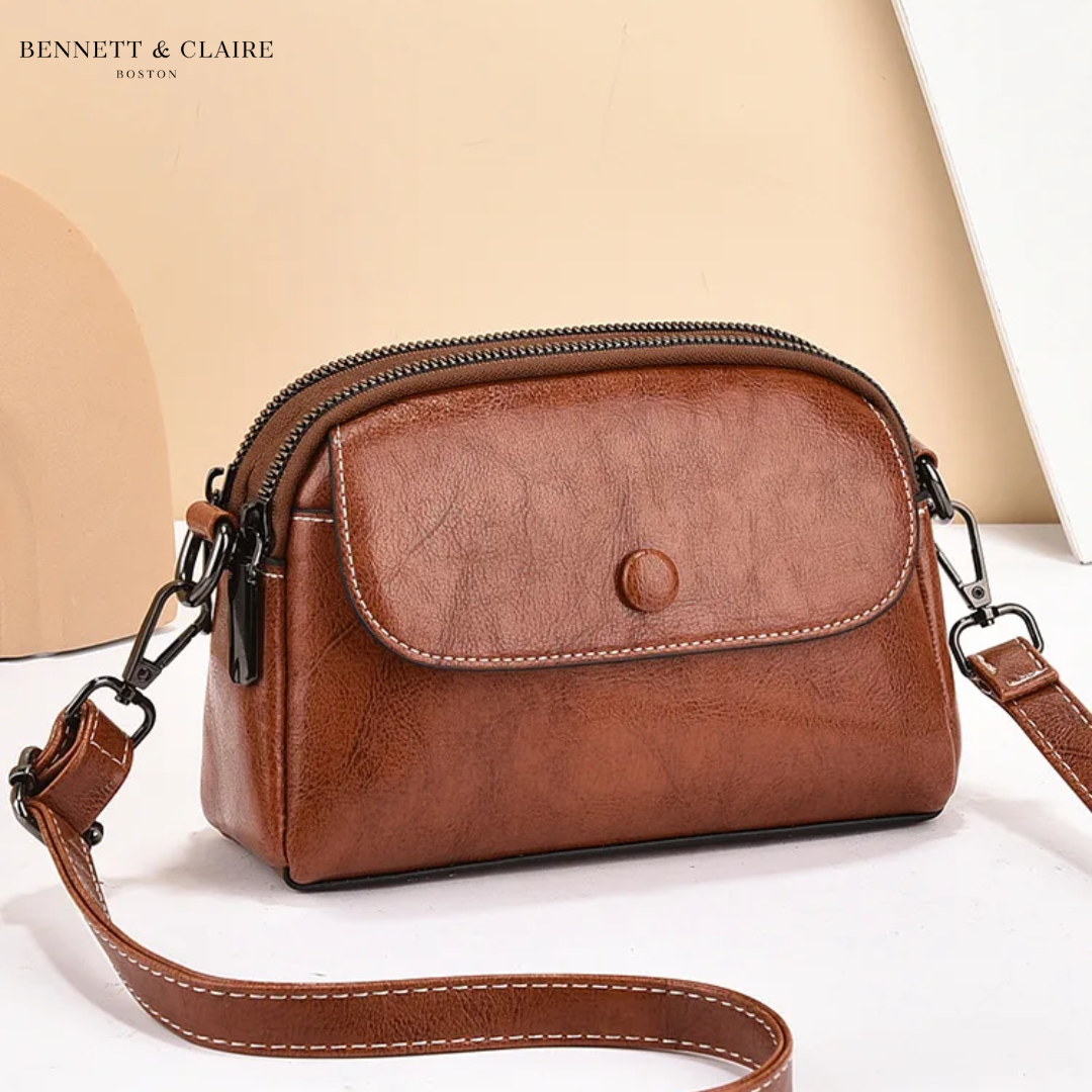 Multi-Pocket Crossbody Bag with Adjustable Strap 1