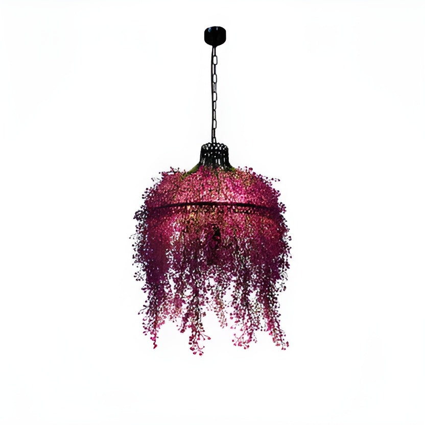 Industrial 3-Light Chandelier in Metal and Acrylic for Indoor Decor 1