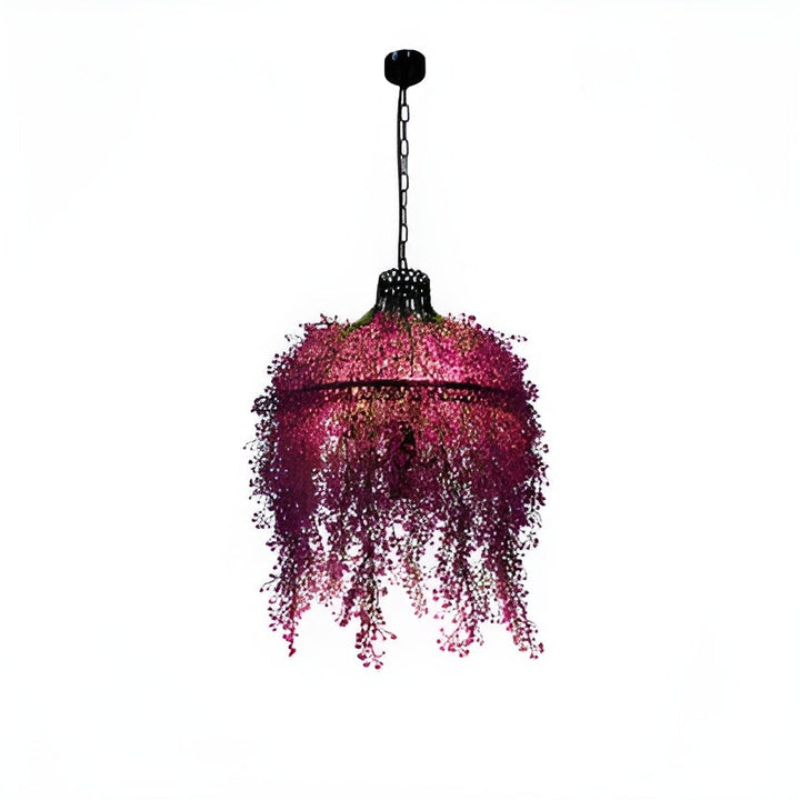 Industrial 3-Light Chandelier in Metal and Acrylic for Indoor Decor 1
