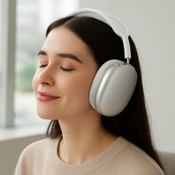 Wireless Bluetooth Over-Ear Headphones with Active Noise Cancelling 3
