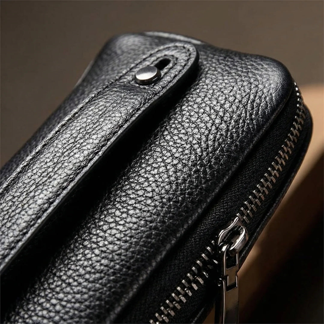 Biometric Lock Men's Clutch Bag - Gripsafe