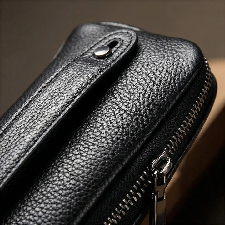 Biometric Lock Men's Clutch Bag - Gripsafe