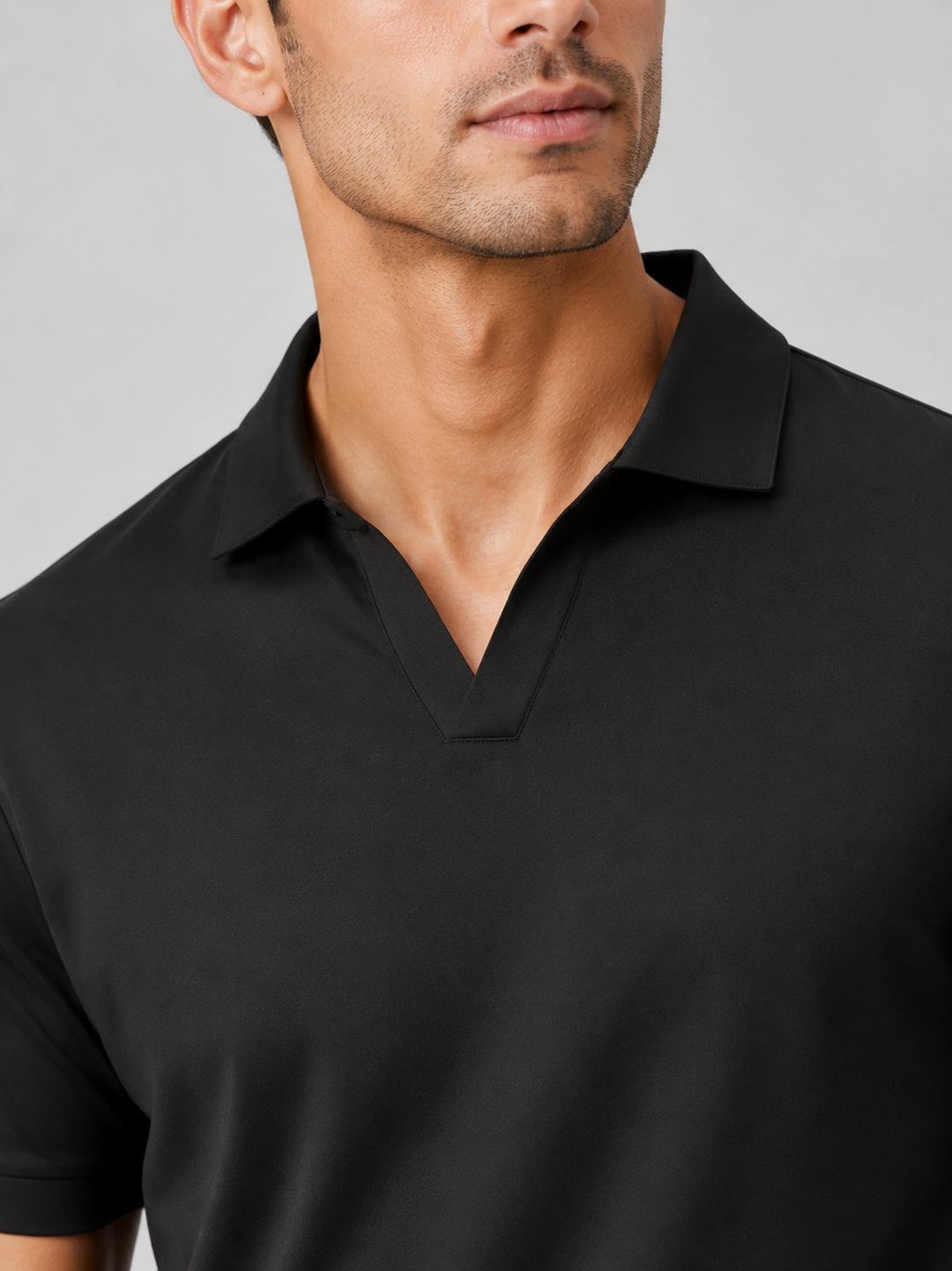 Men's Silky Touch Polo Shirt - Breathable Soft Solid Summer Top 7