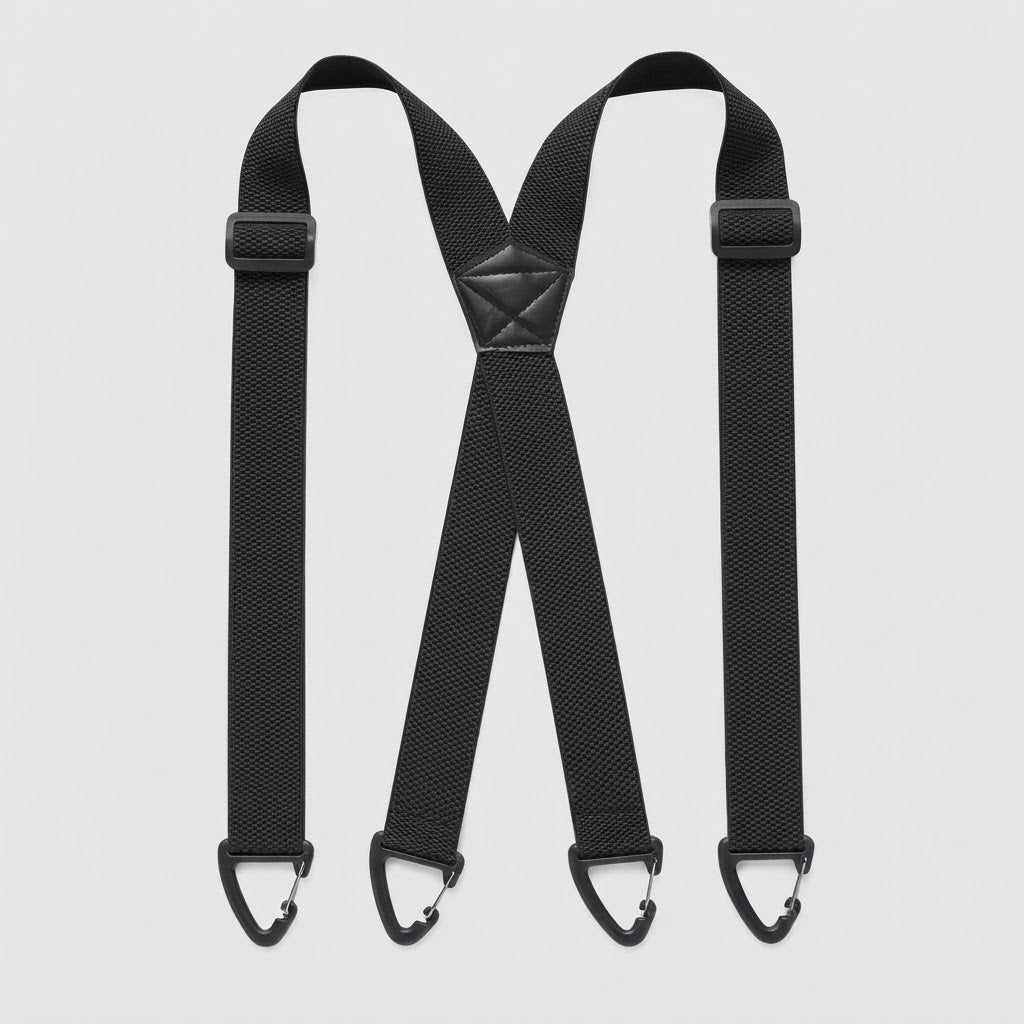 Men's Suspenders with Clip Hooks, Adjustable 65-120 cm, Y-Shape or X-Shape 18
