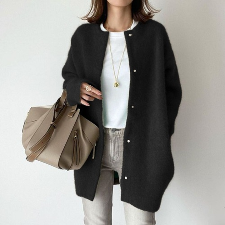 Women's Soft Cashmere Cardigan, Lightweight, Warm and Elegant 4