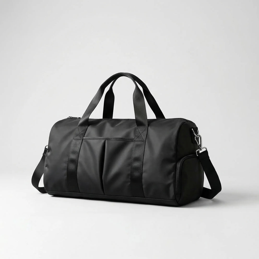 Black Sports Duffel Bag - Aerostow