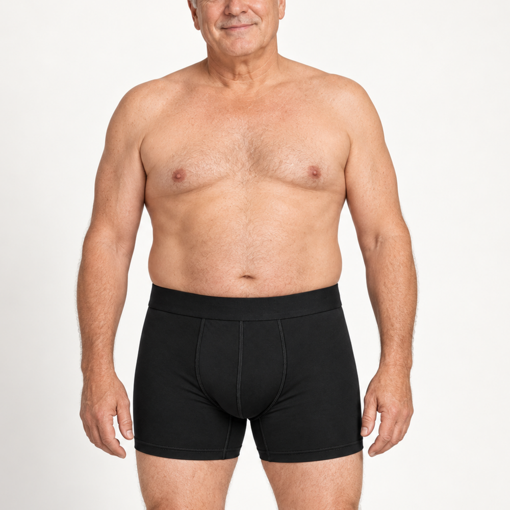 Soft Modal Boxer Briefs, Longer Leg, Non-Riding-Up Underwear 2